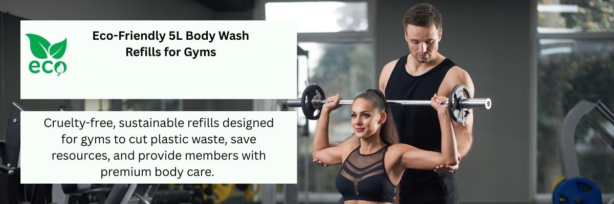 Refillable Body Care for Gyms