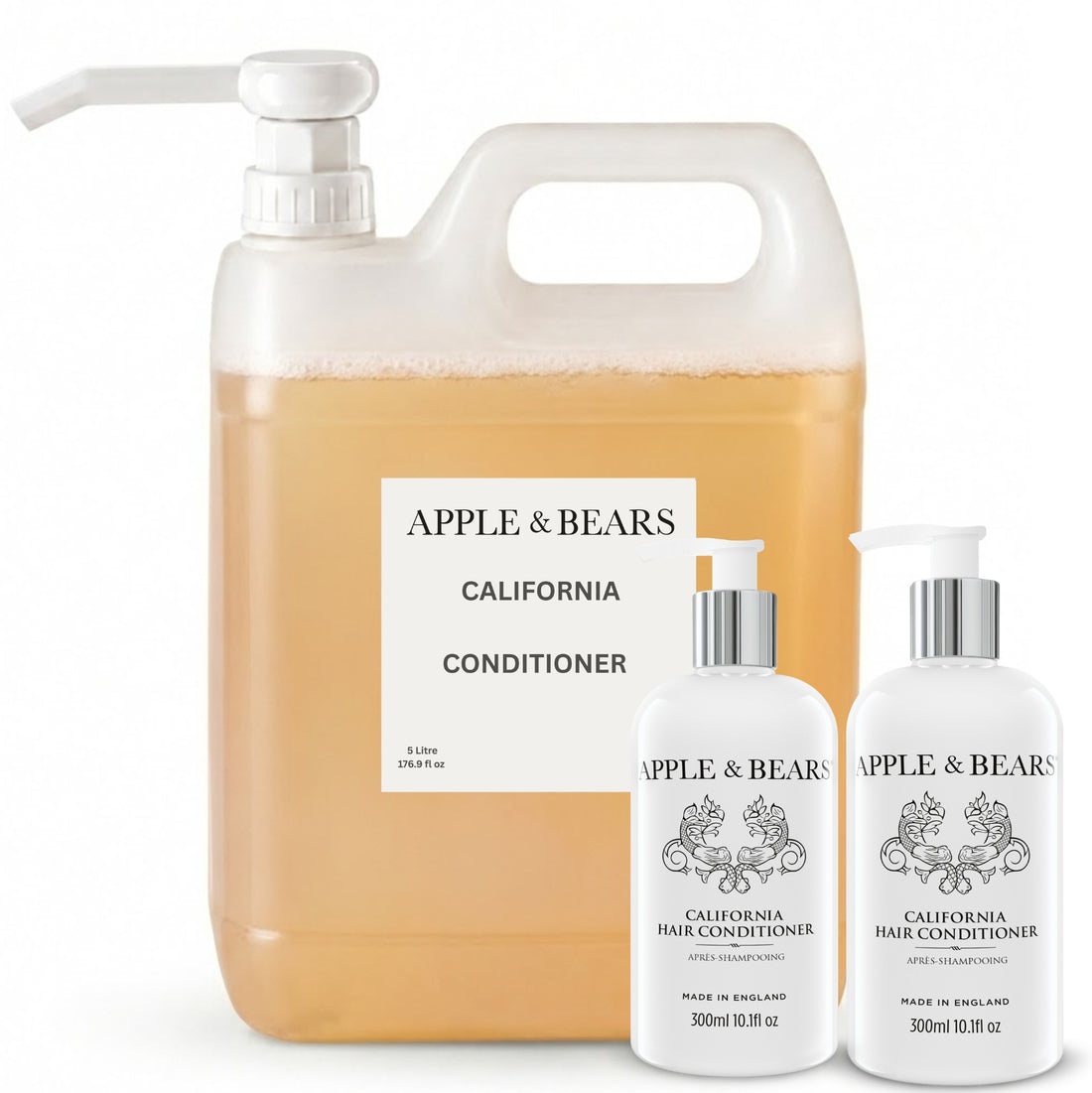 California Conditioner Starter Pack 5 ltr /176.5 fl oz x 2 - 300ml