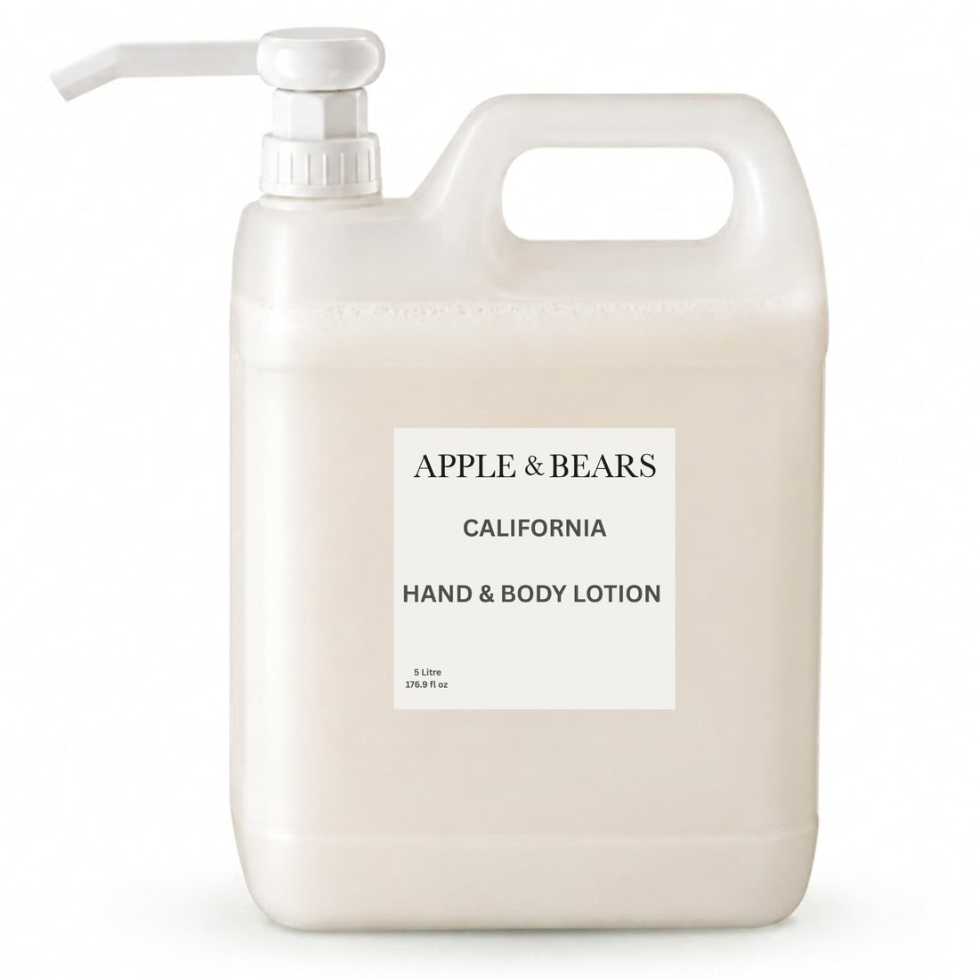 Apple & Bears California Hand & Body Lotion 5 Litre Refill — Professional Hospitality Guest Care