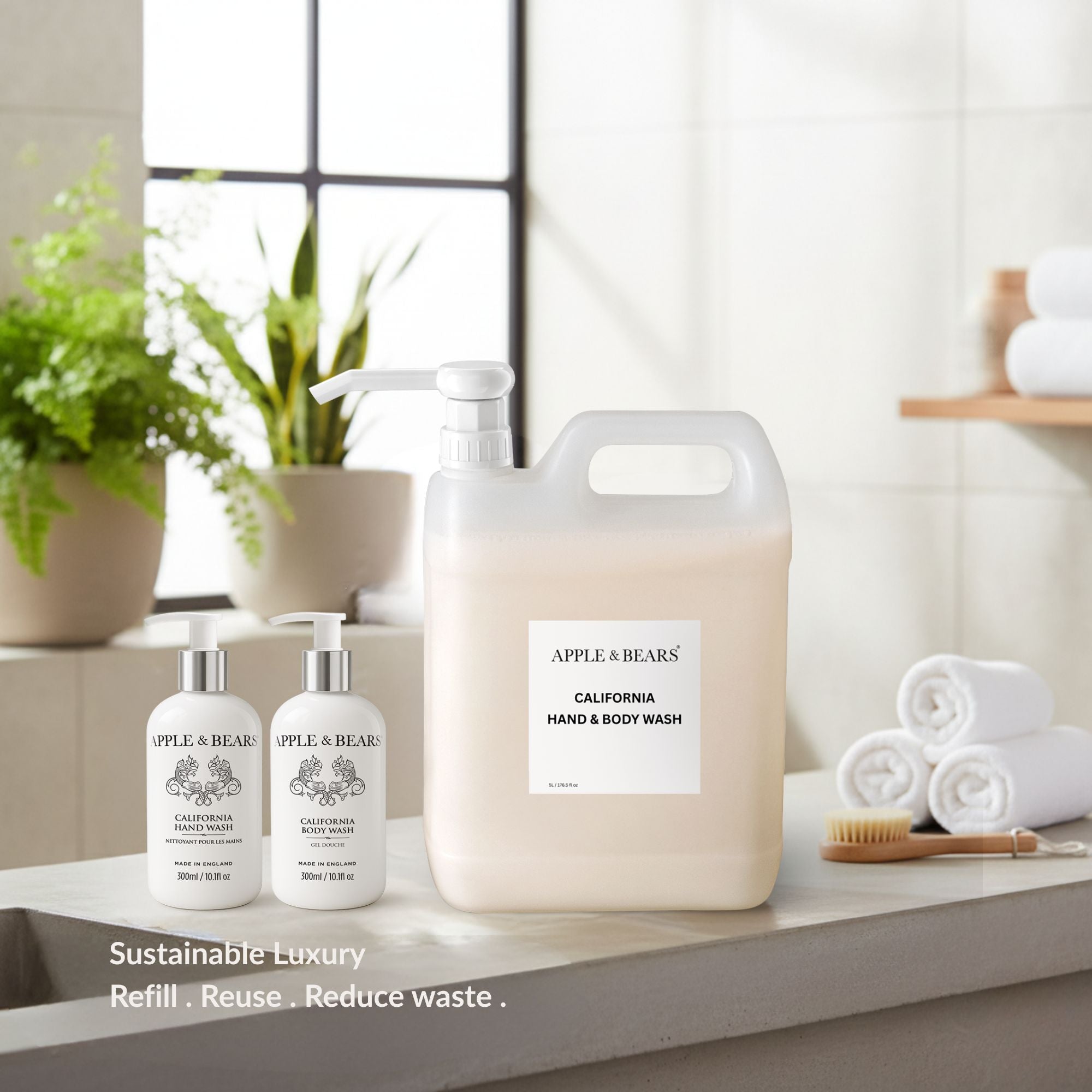 California Hand &amp; Body Wash - Refill  5 ltr /176.5 fl oz